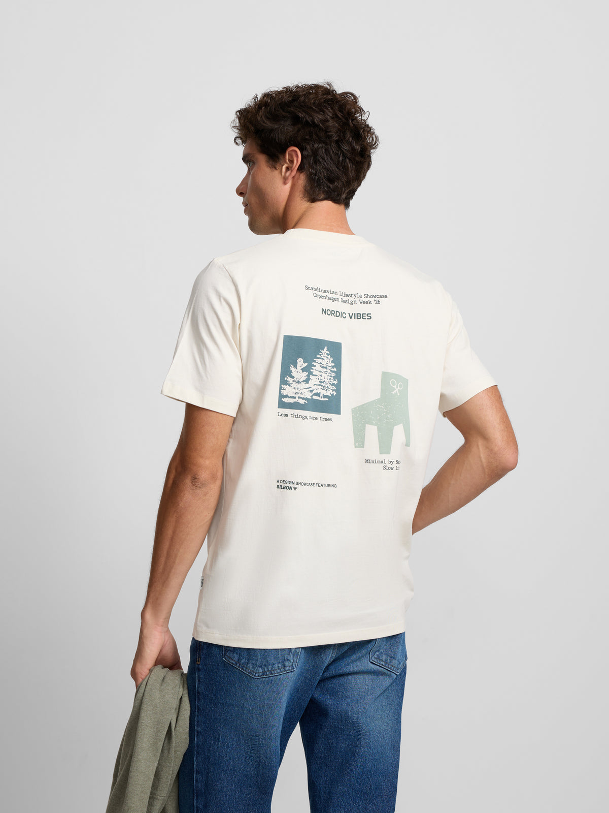 Nordic vibes cream t-shirt
