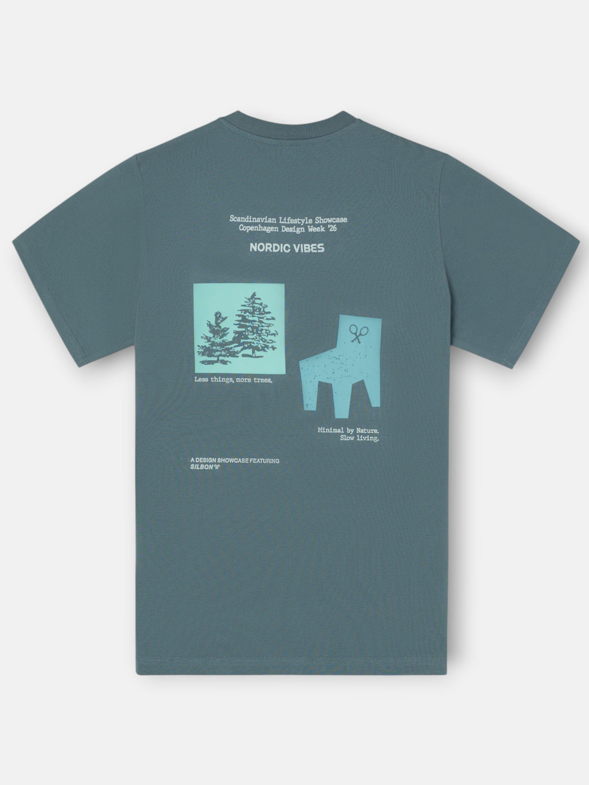 T-shirt nordic vibes gris