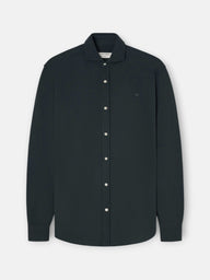 Chemise sport piqué vert foncé