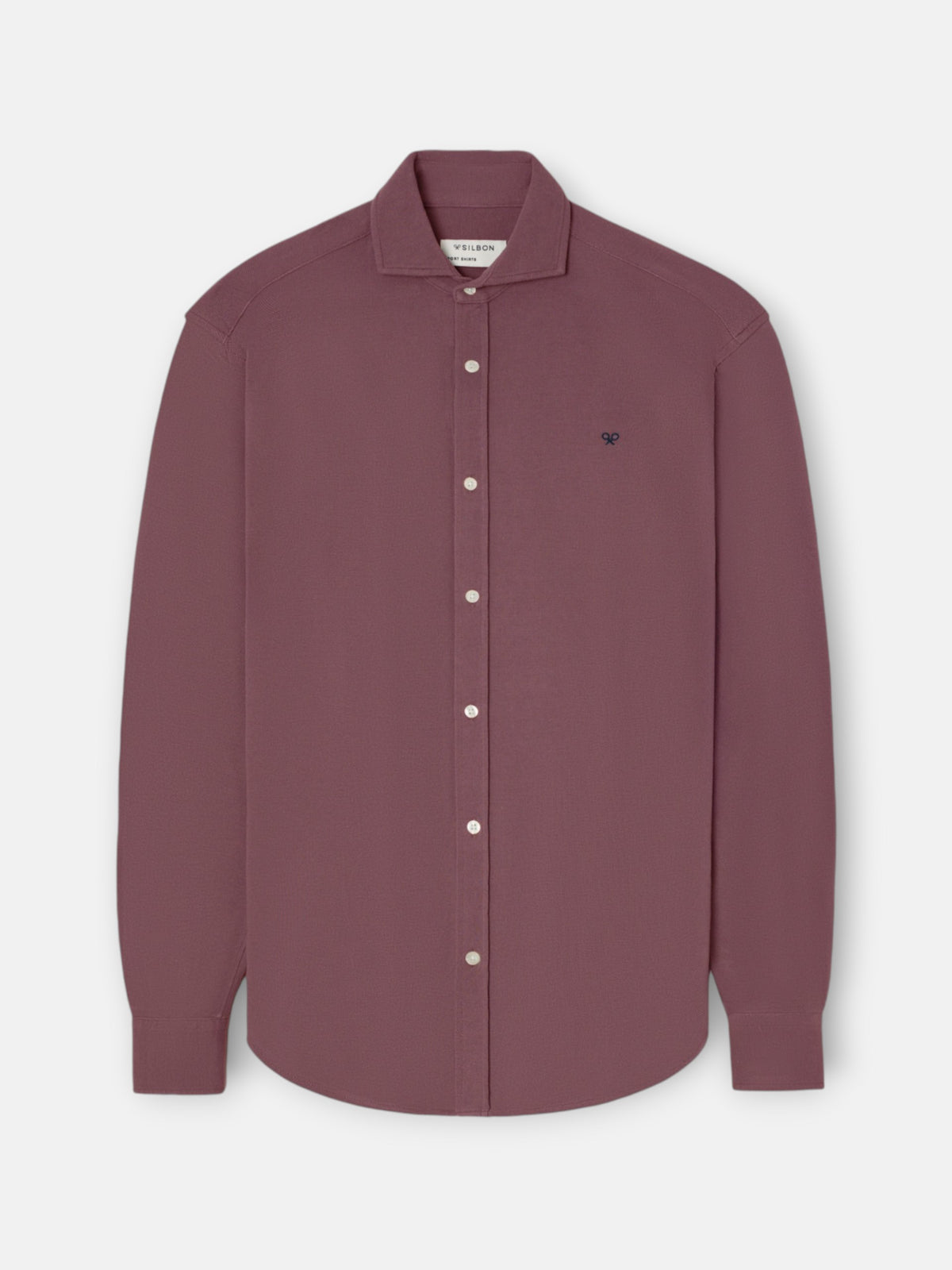 Camisa sport piqué bordô