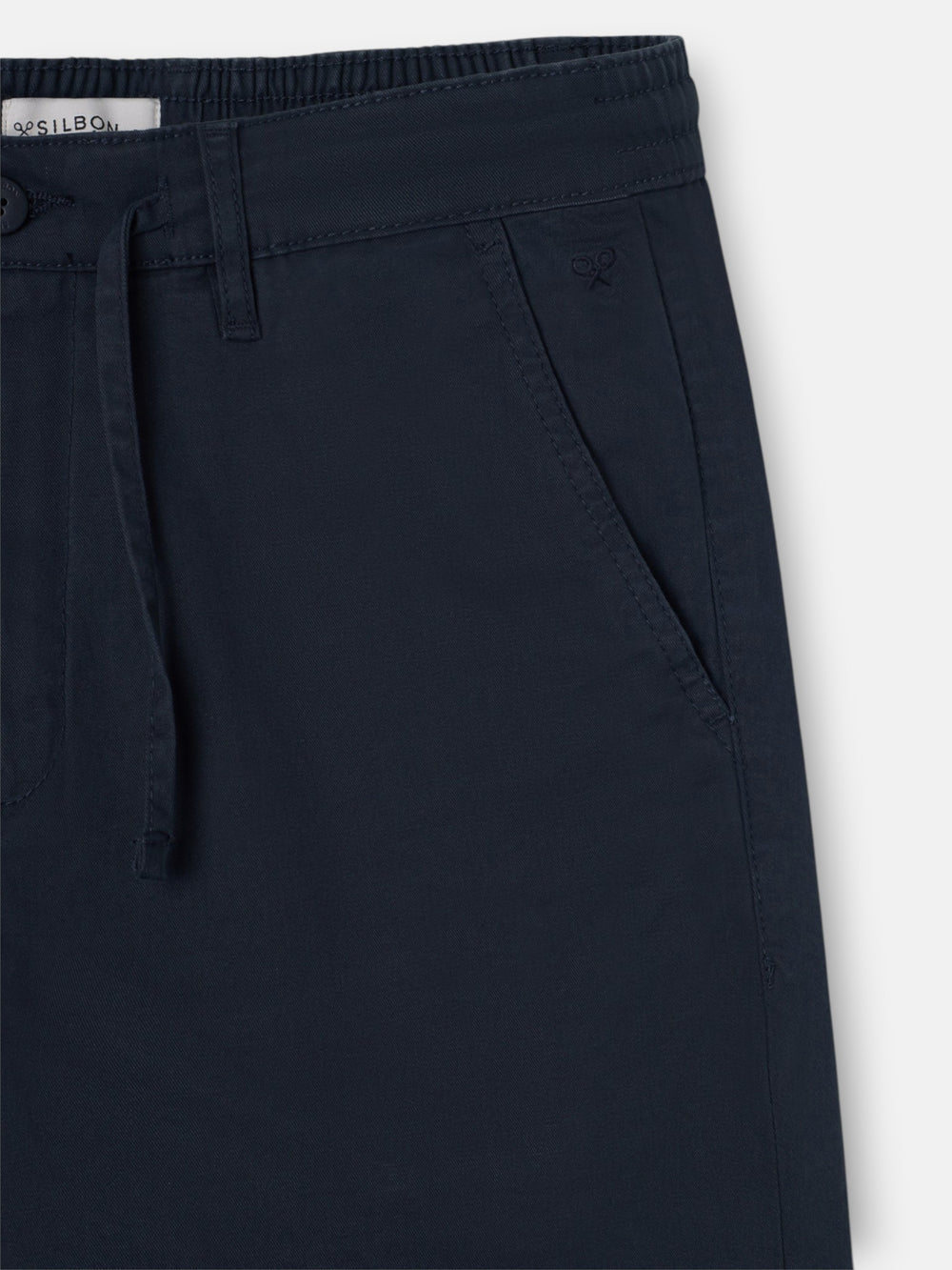 Navy blue sport jogger pants