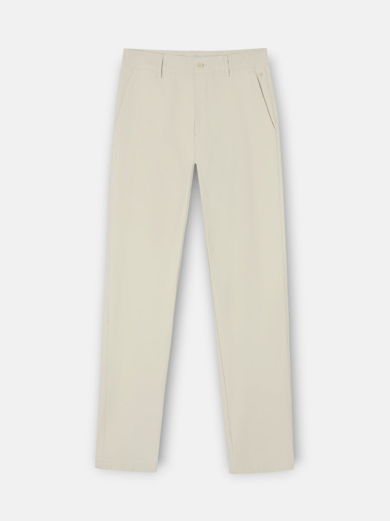 Pantalon chino sport technique beige