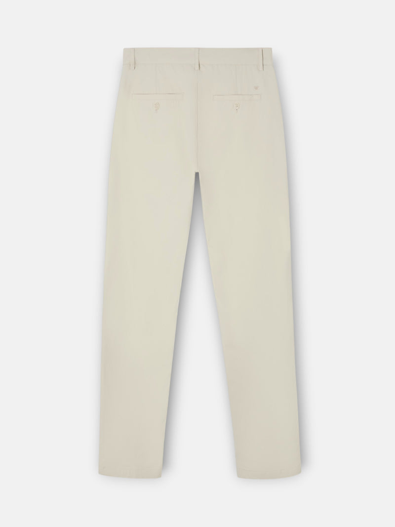 Pantalon chino sport technique beige