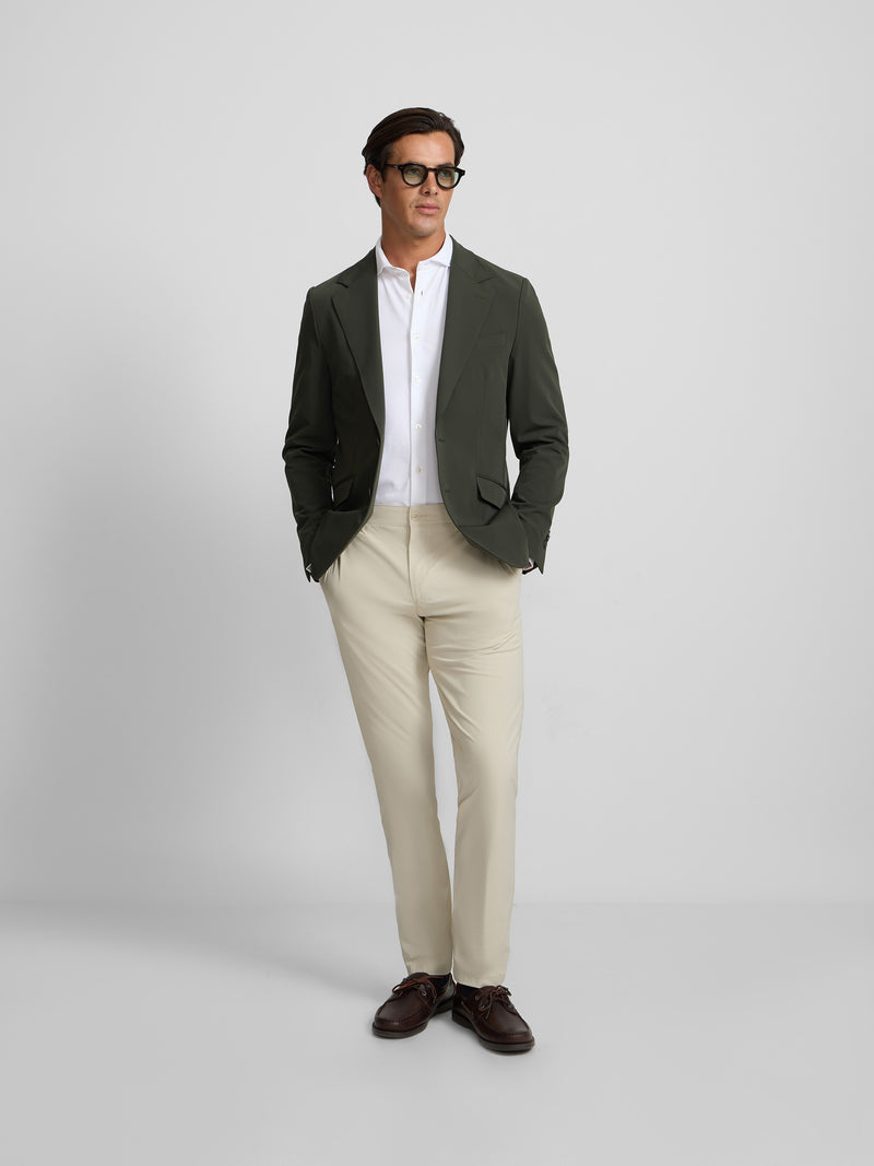Pantalon chino sport technique beige