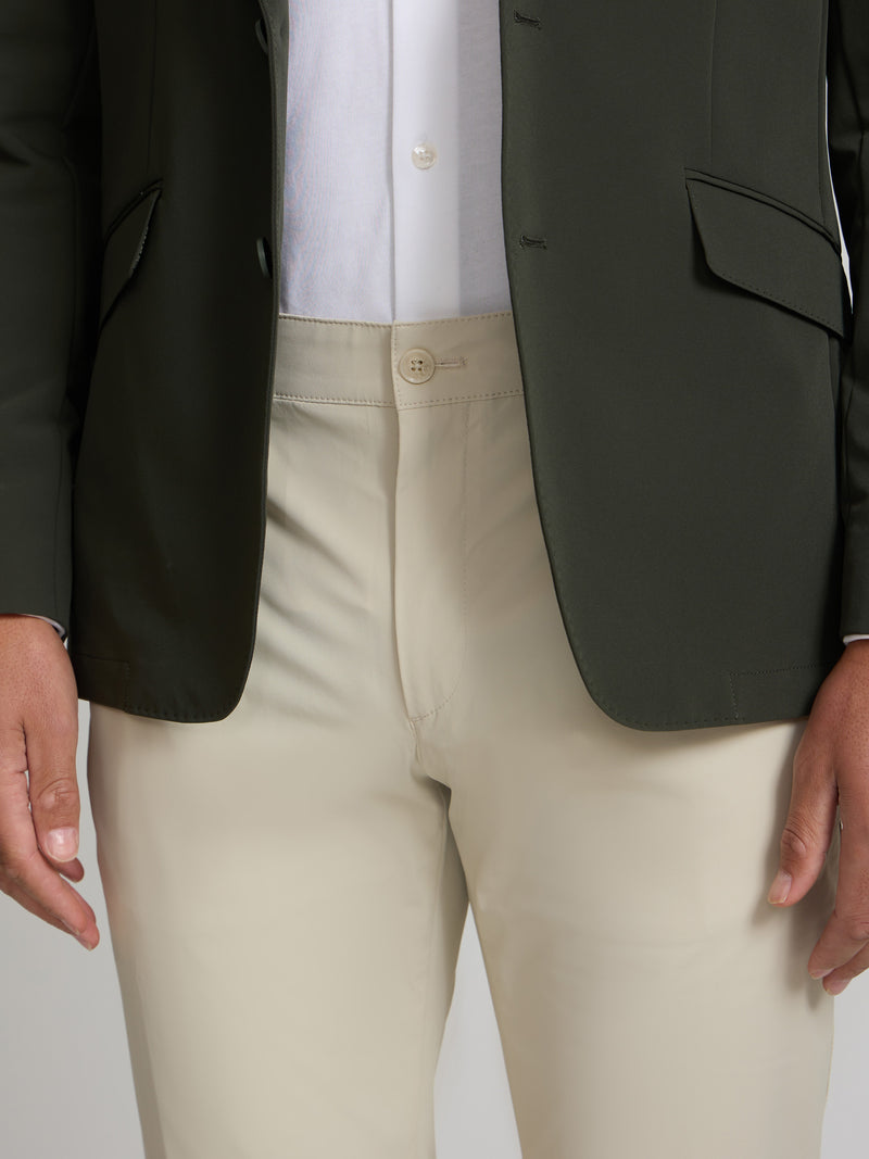 Pantalon chino sport technique beige