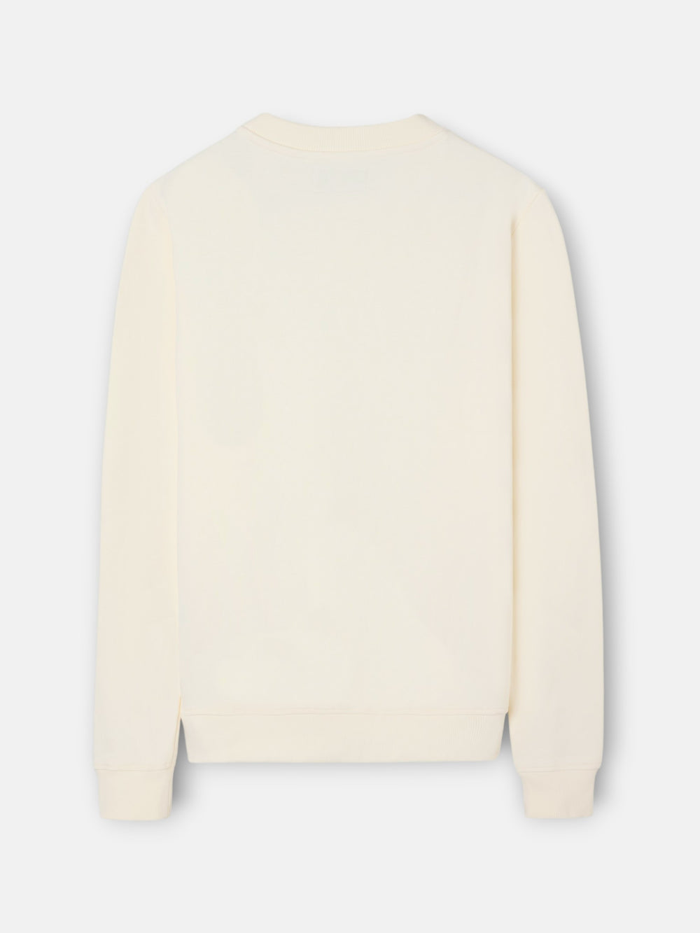 Sudadera Silbon flock crema