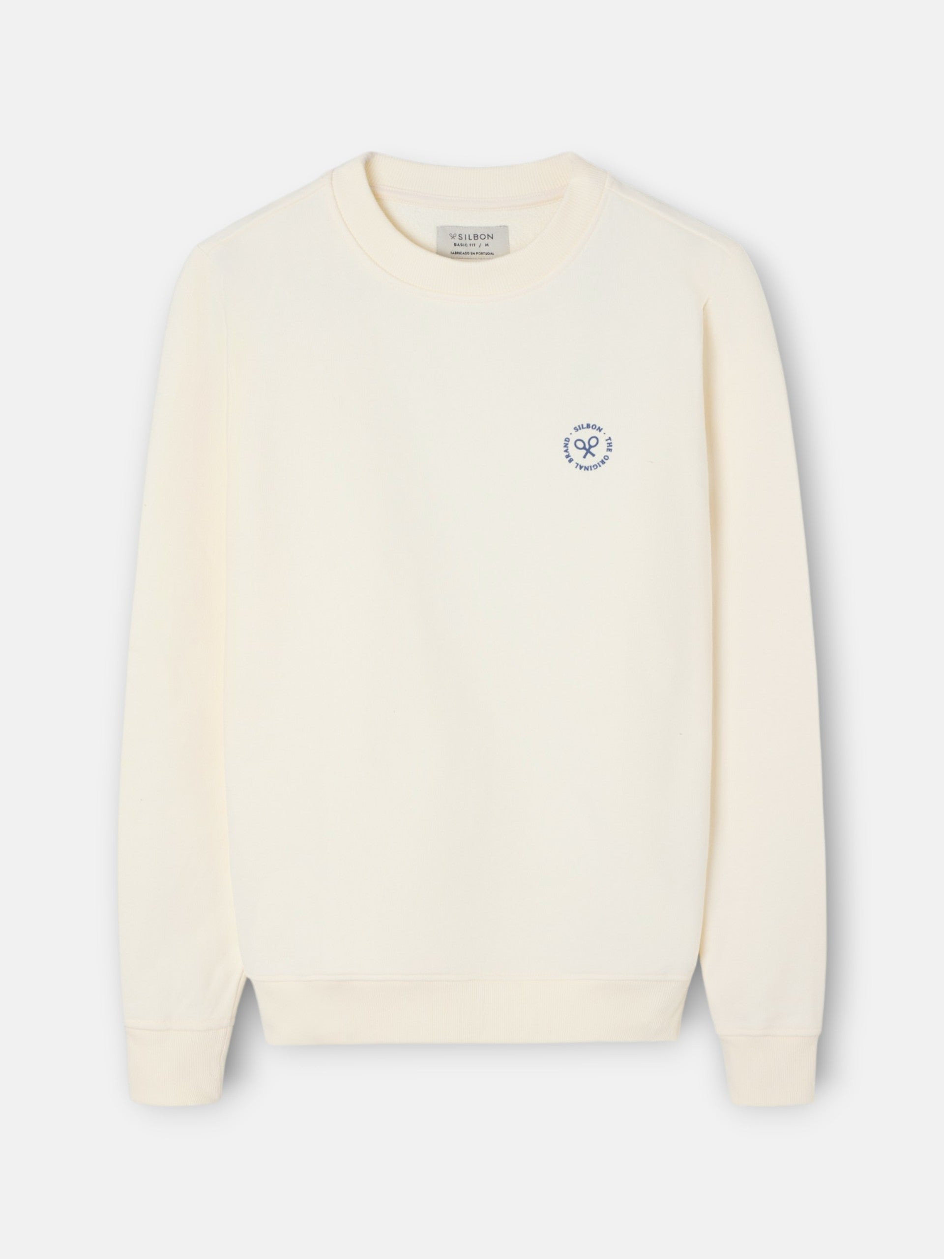 Sudadera traveller club crema