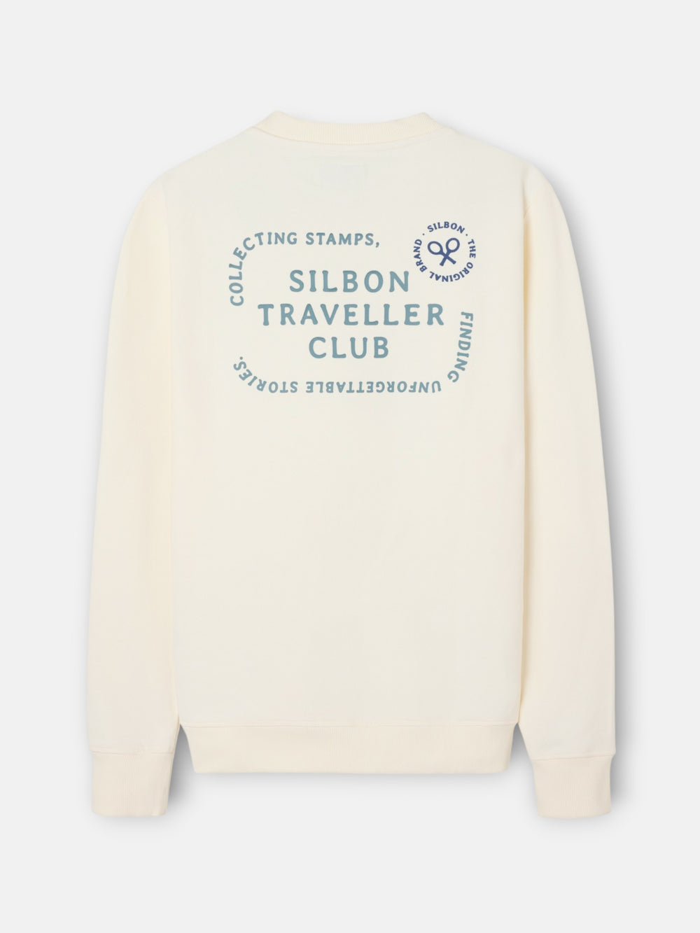 Sudadera traveller club crema