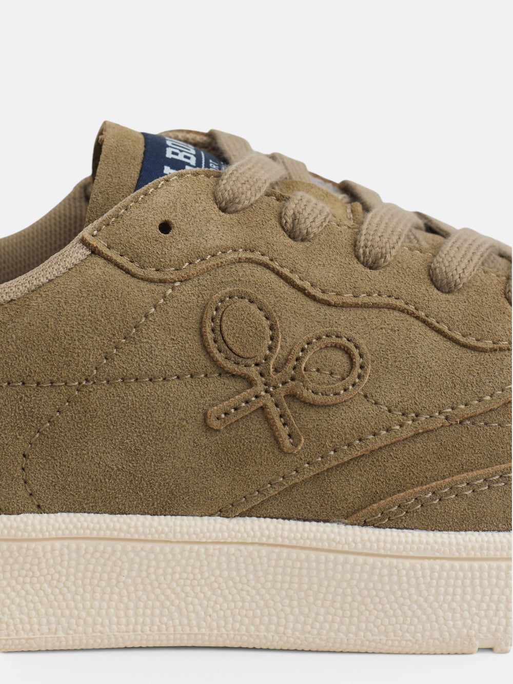 Zapatilla casual serraje verde