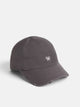Gorra raquetas bordadas marron