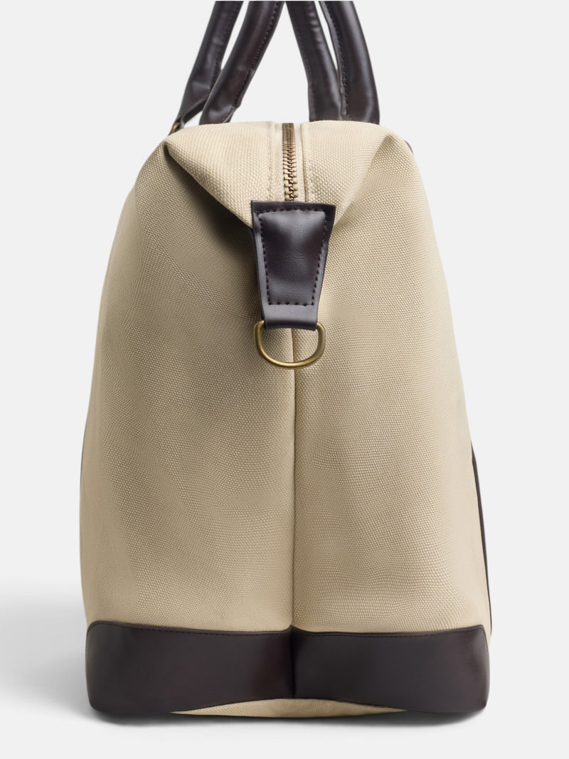 Bolsa de viaje ajustable beige
