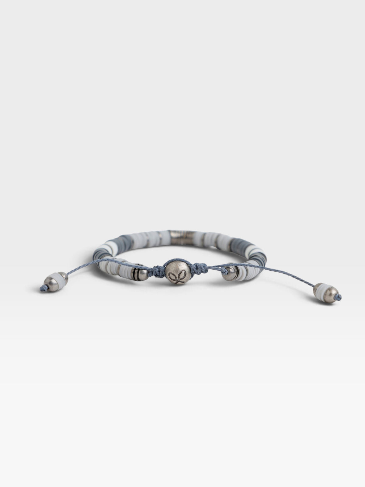 Pulsera cilindro raqueta gris