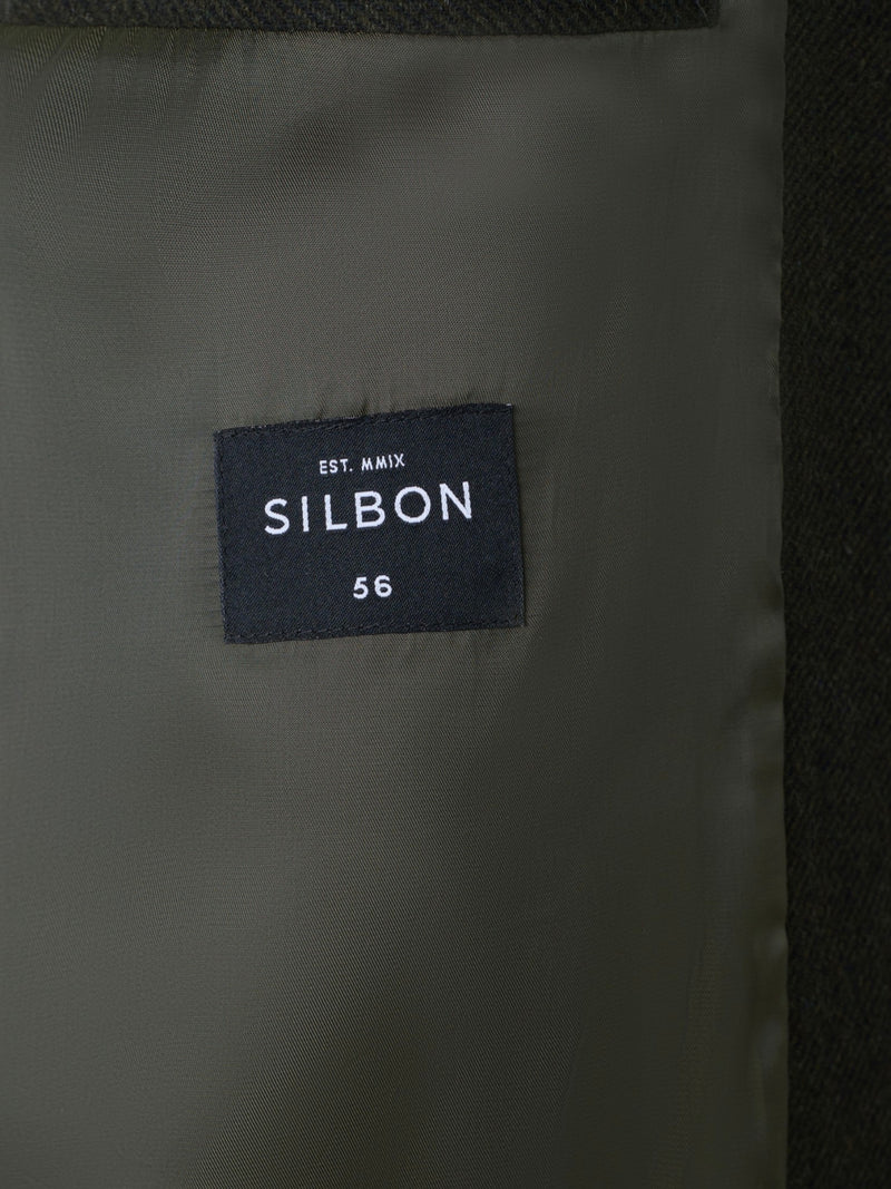 Straight green coat