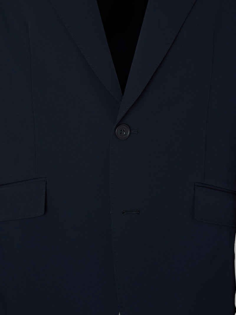 Blazer técnico azul-marinho