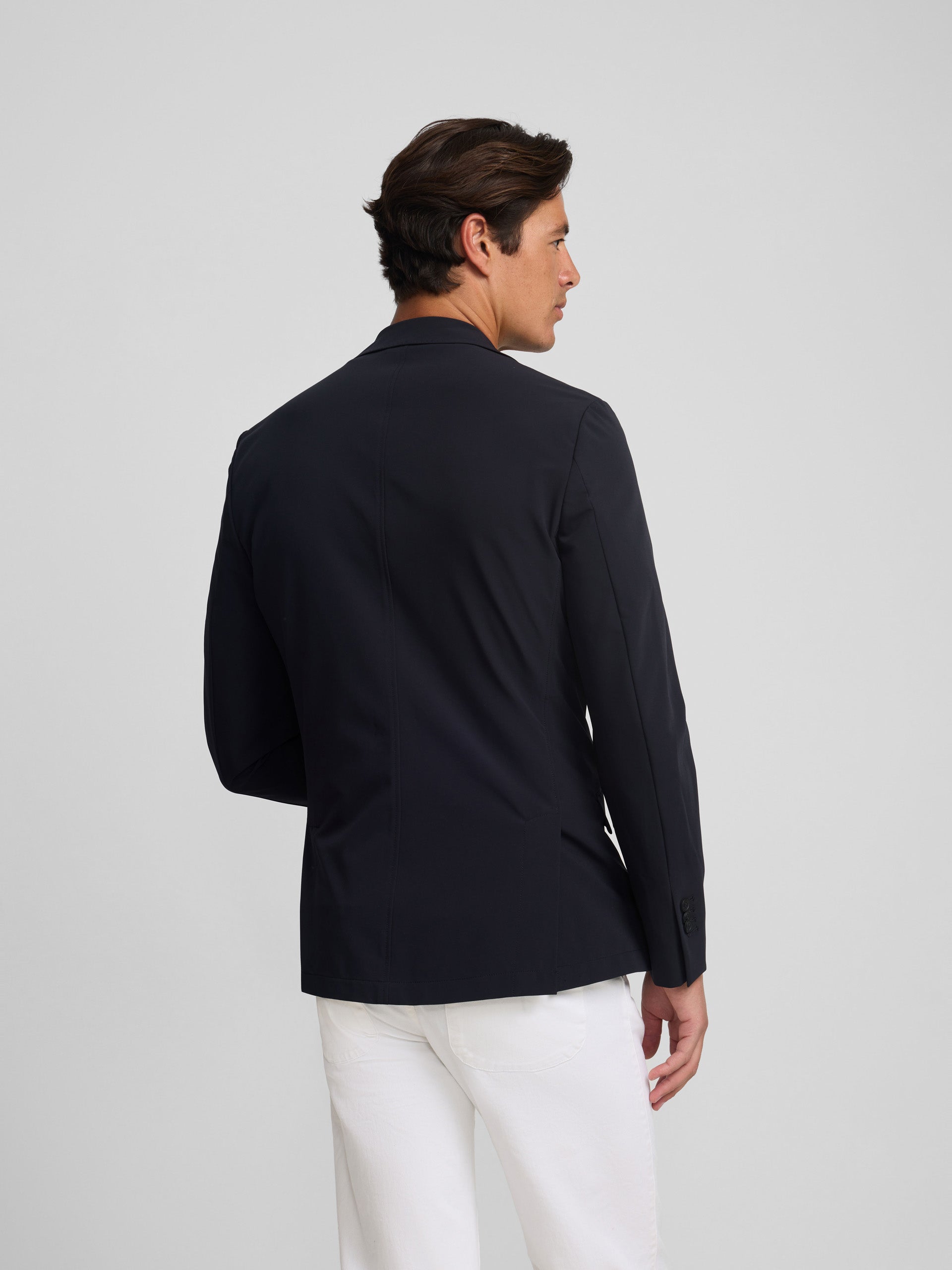 Blazer técnico azul-marinho