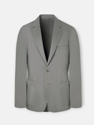 Blazer casual reto caqui