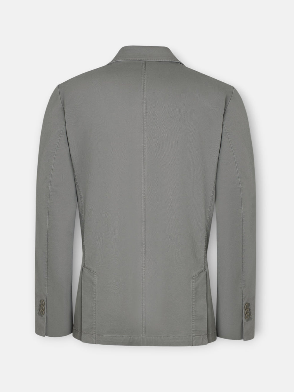 Blazer casual reto caqui