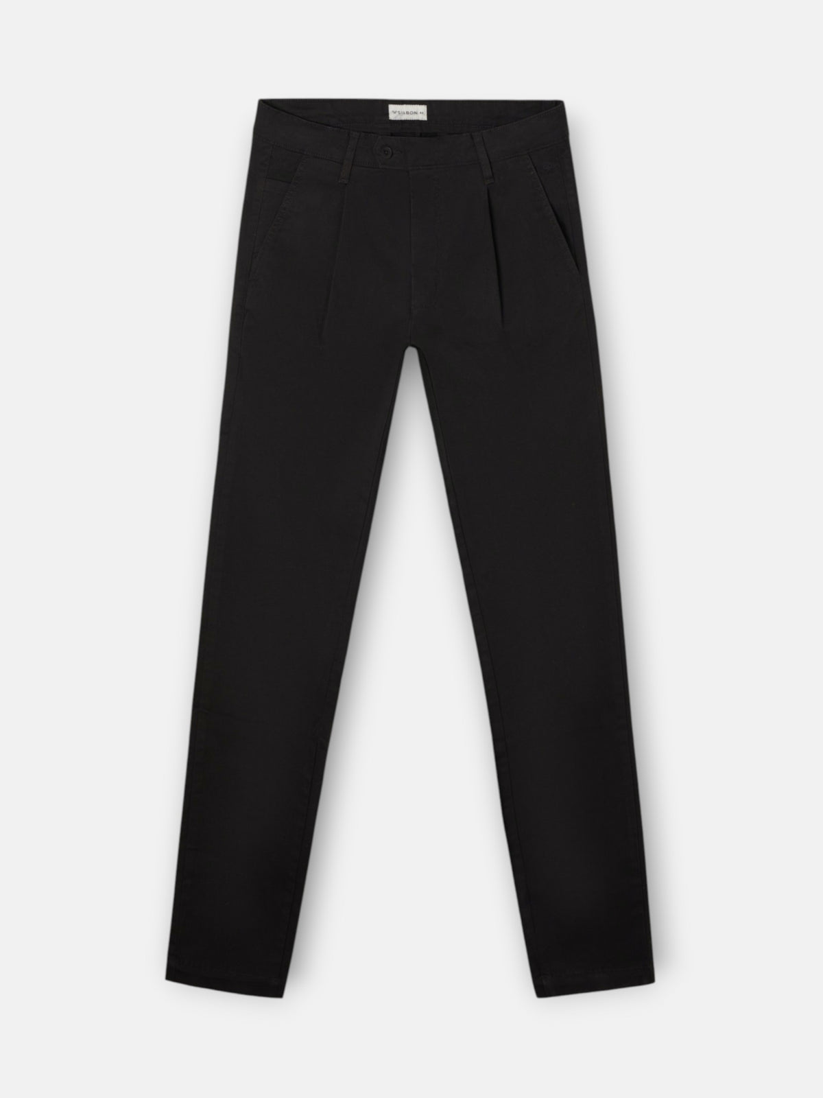 Pantalon chino sport à pinces marron