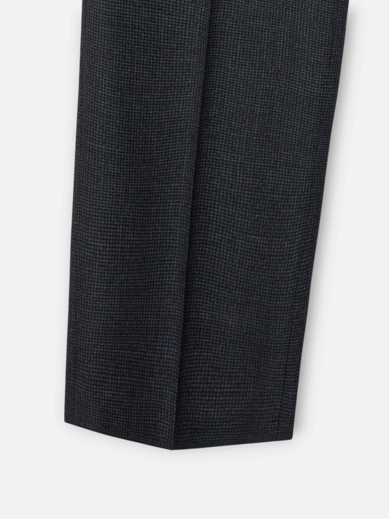 Pantalon traje unique pata de gallo gris