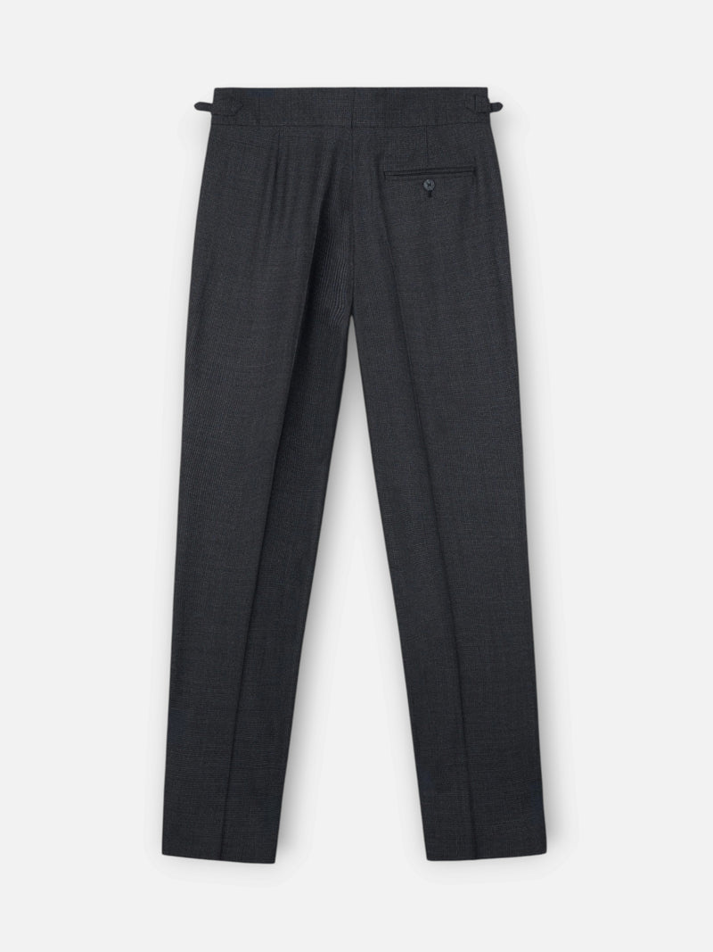 Pantalon traje unique pata de gallo gris