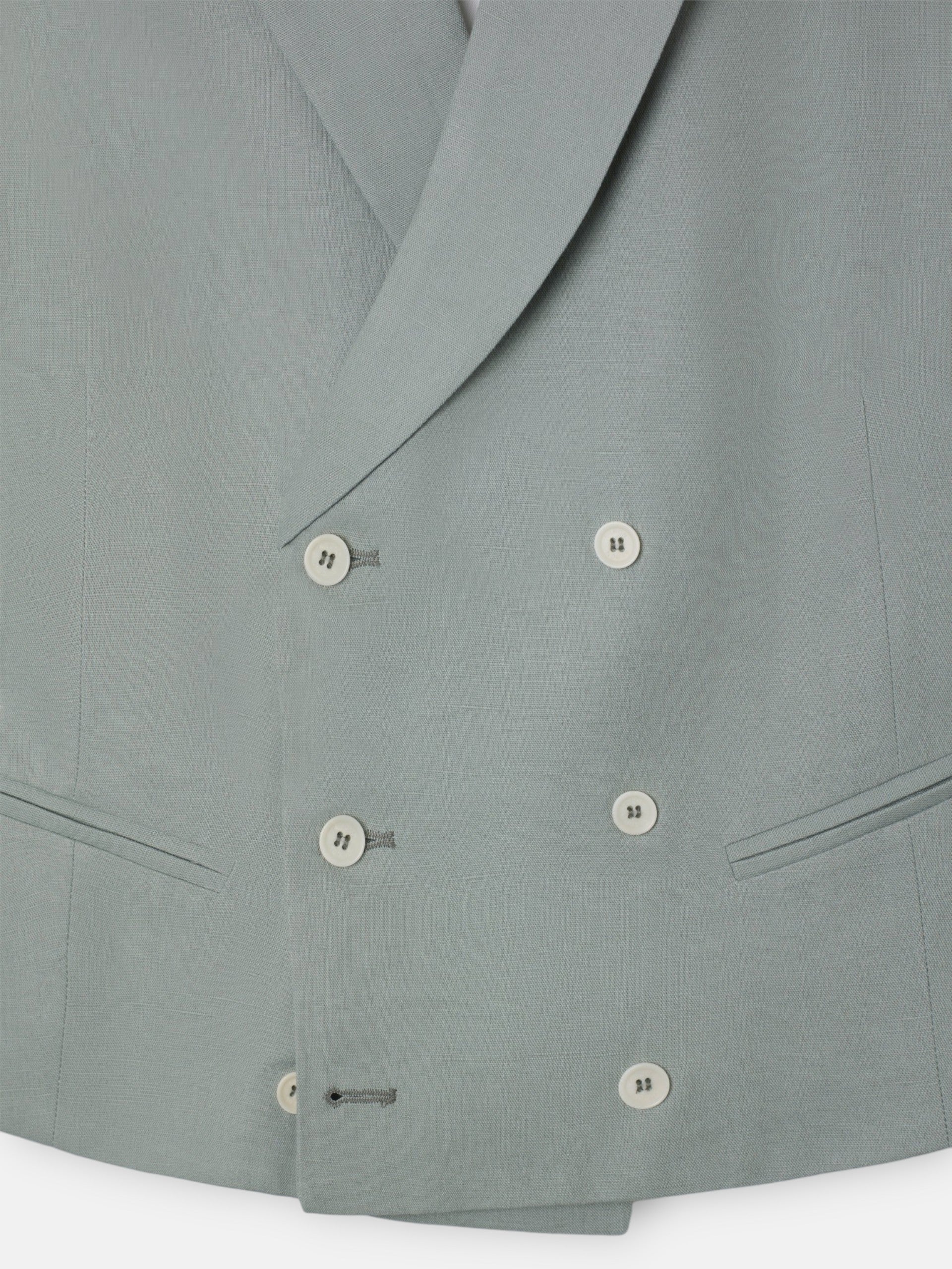 Chaleco chaque cuello clasico verde