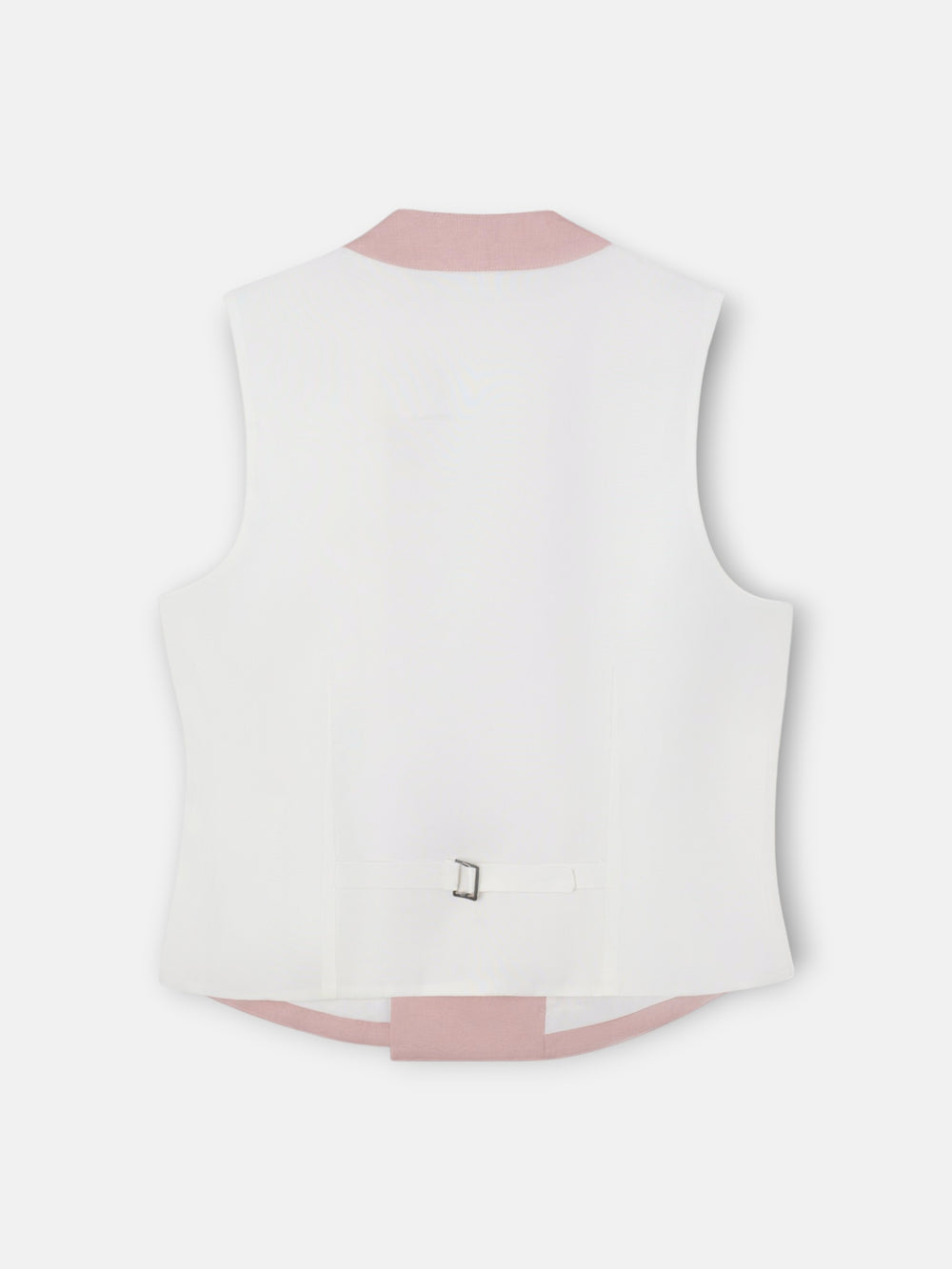 Chaleco chaque cuello clasico coral