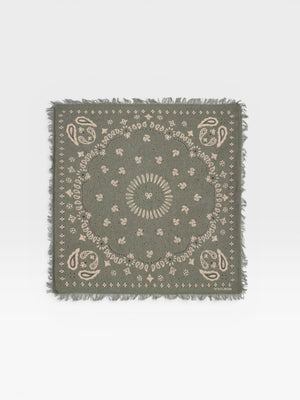 Petit bandana en maille vert