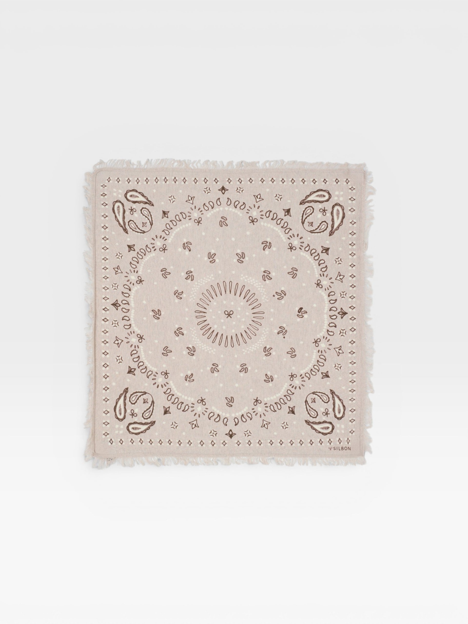 Bandana punto pequeña crudo