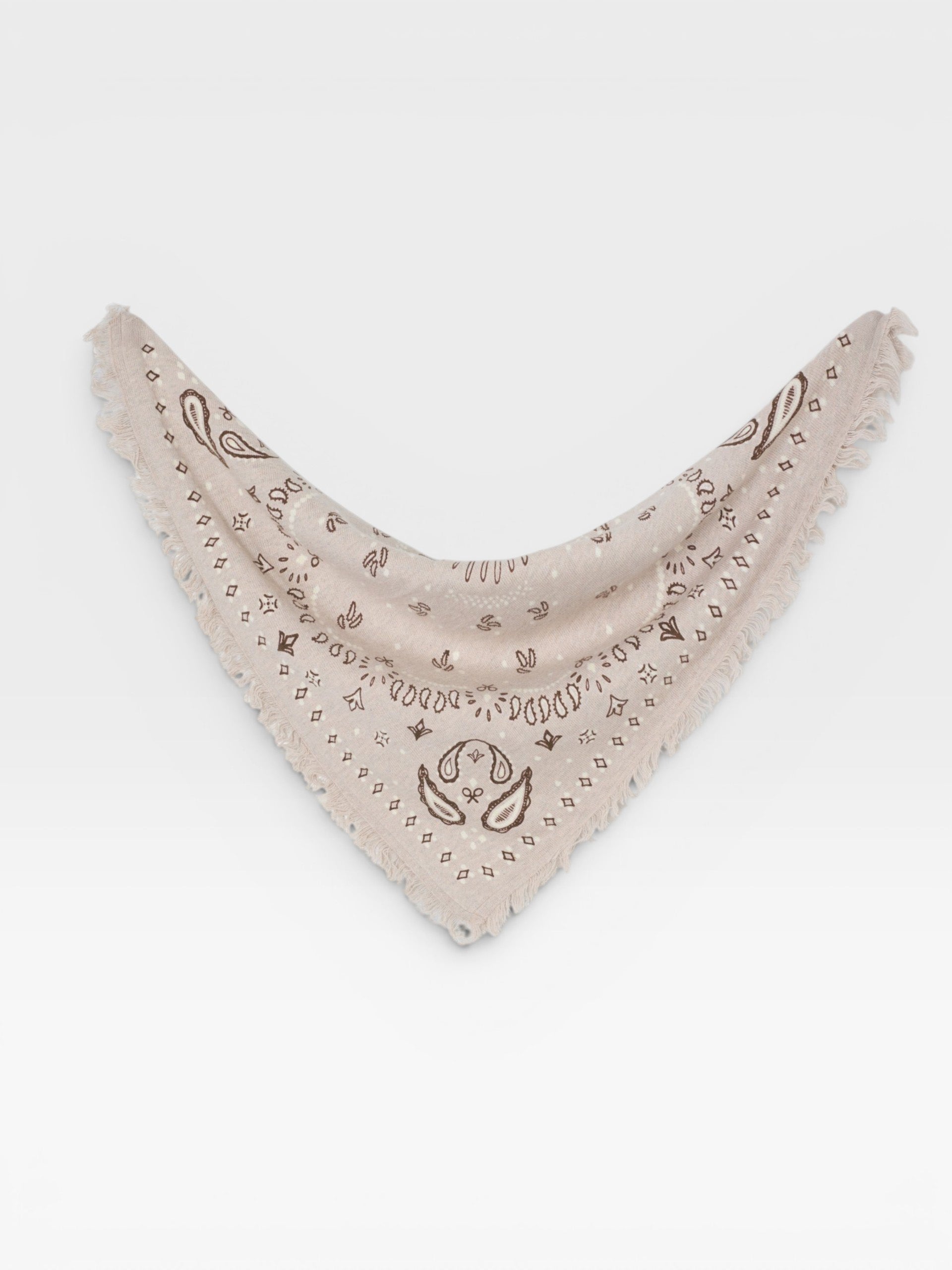 Bandana punto pequeña crudo
