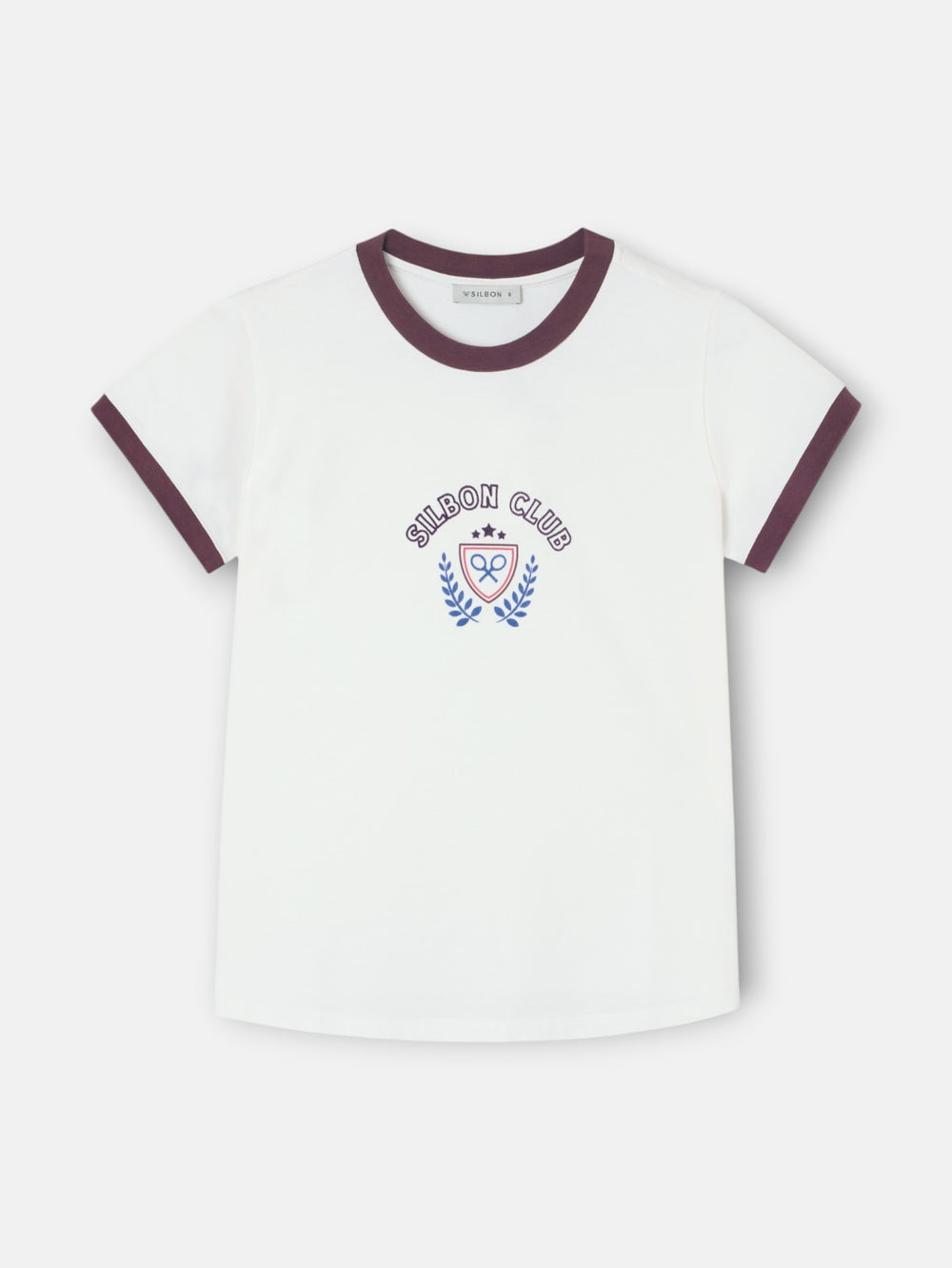 Camiseta woman silbon club crudo