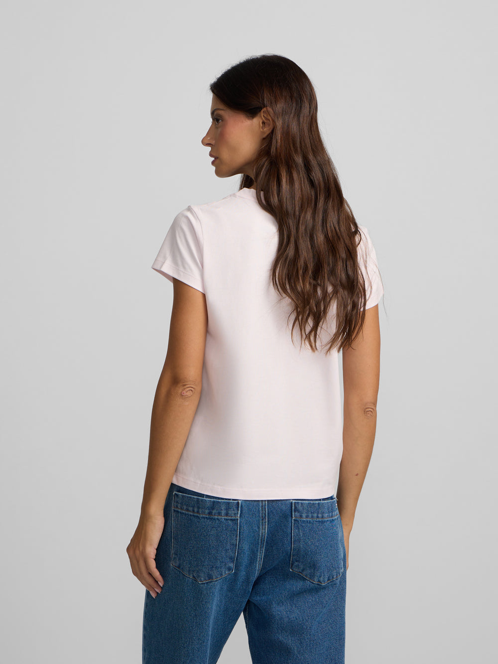 T-shirt femme raquette Silbon rose