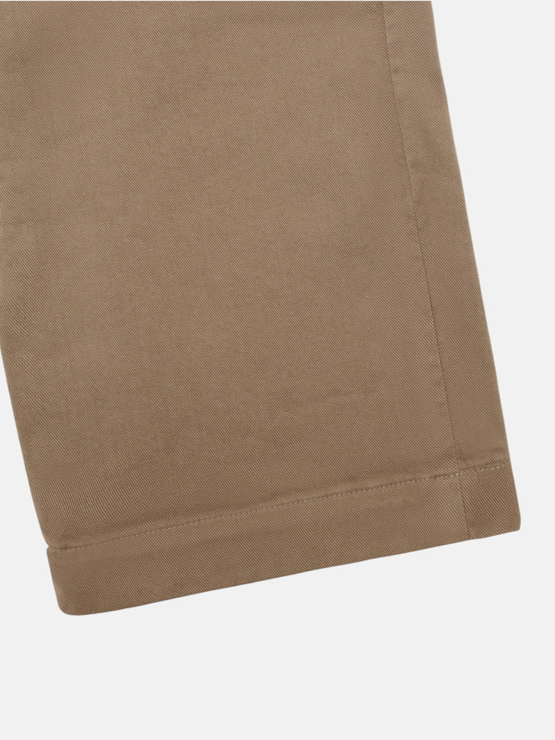 Calças culotte marinheiro denim areia