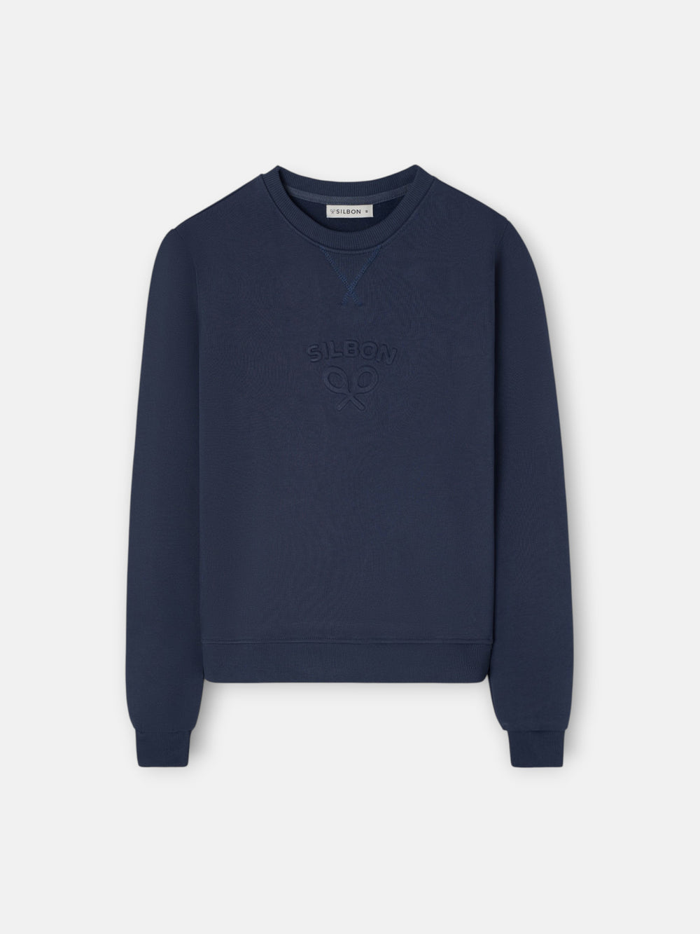 Sudadera woman silbon clasica azul marino