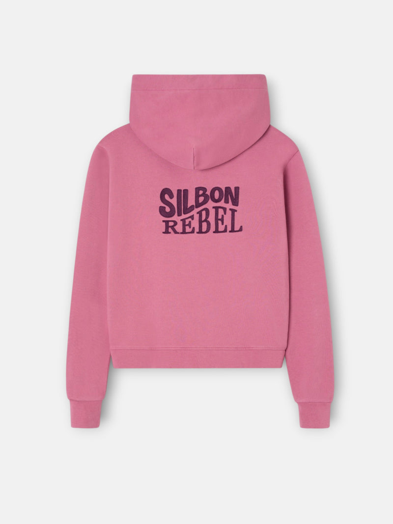 Women's Silbon Rebel Pink Hoodie