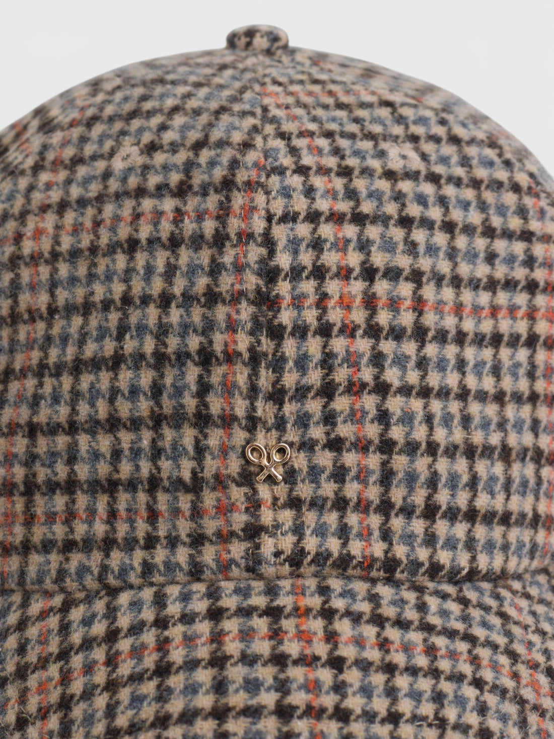 Gorra silbon cuadros multicolor