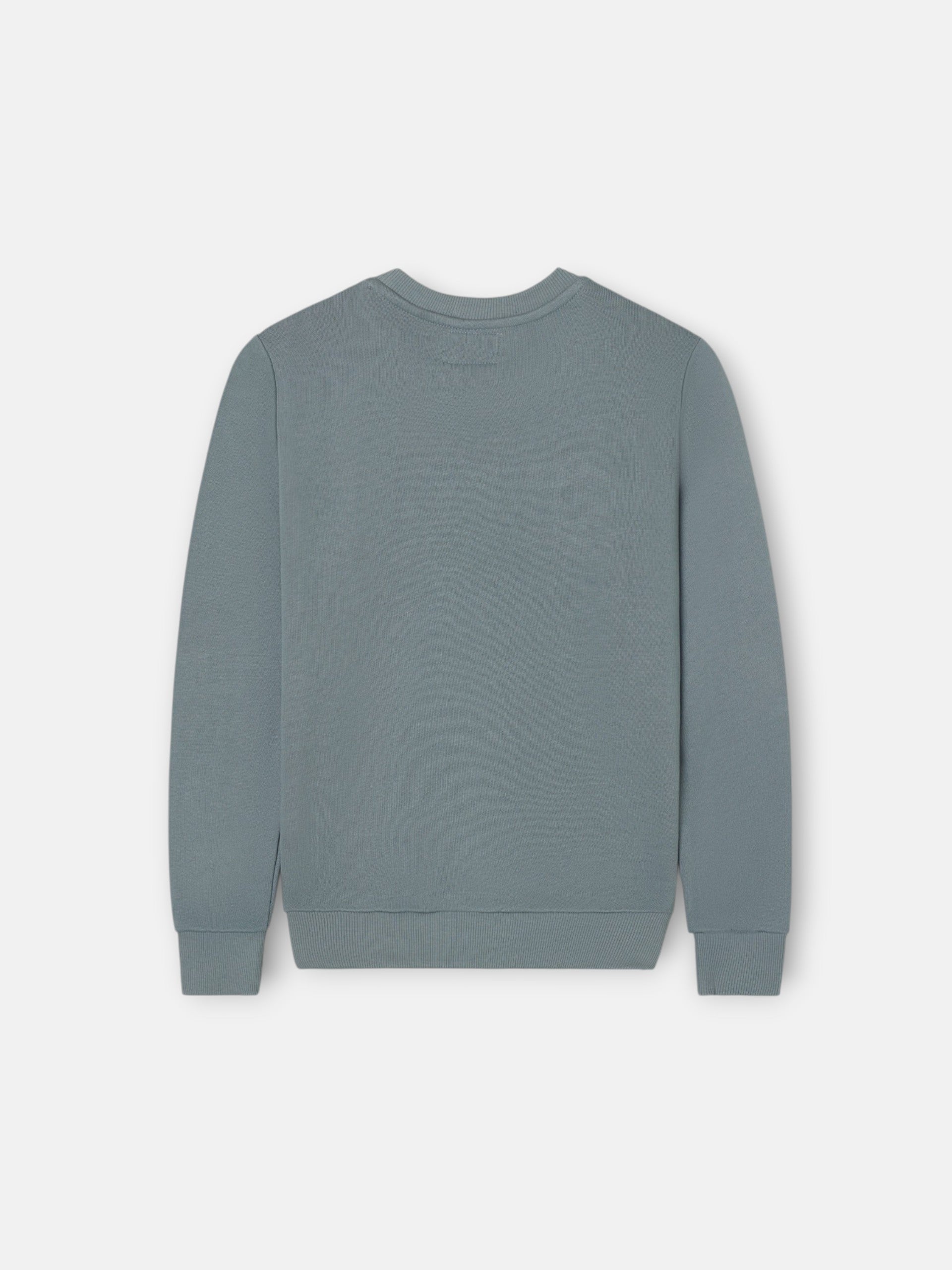 Sudadera kids silbon patch verde oscuro