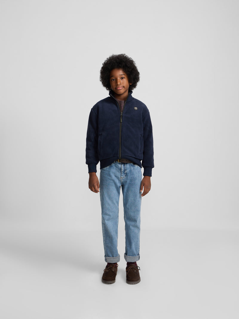 Forro polar kids smile azul marino