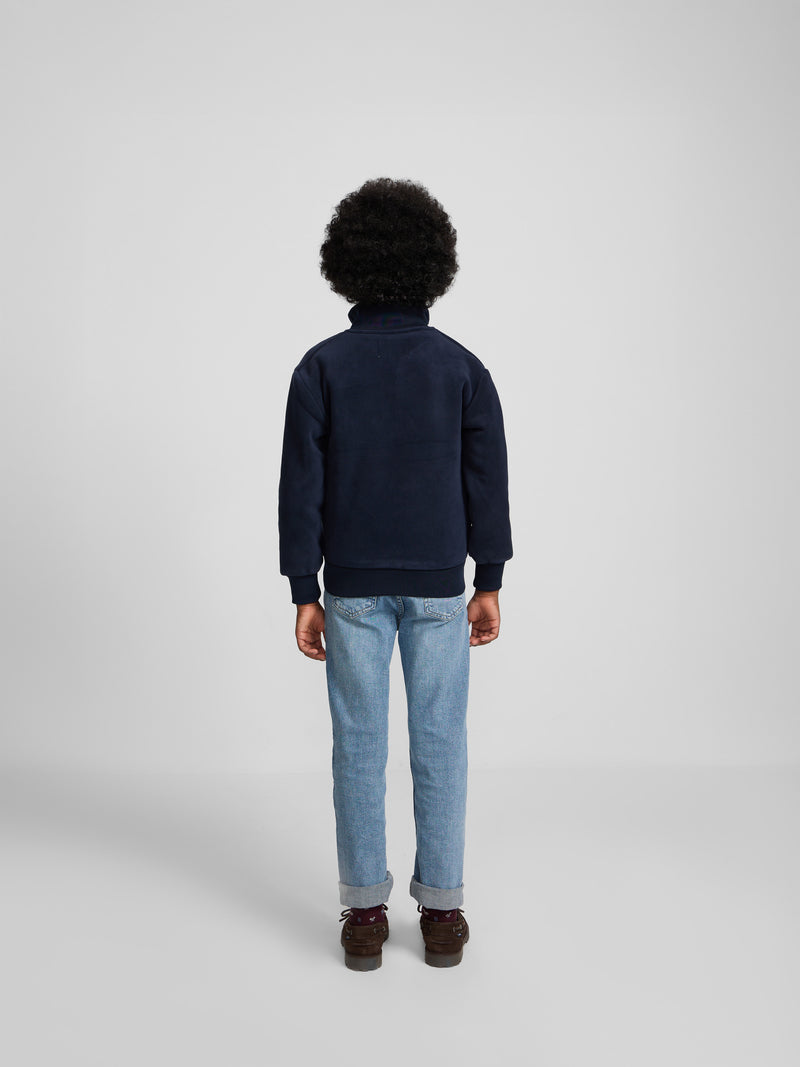 Forro polar kids smile azul marino