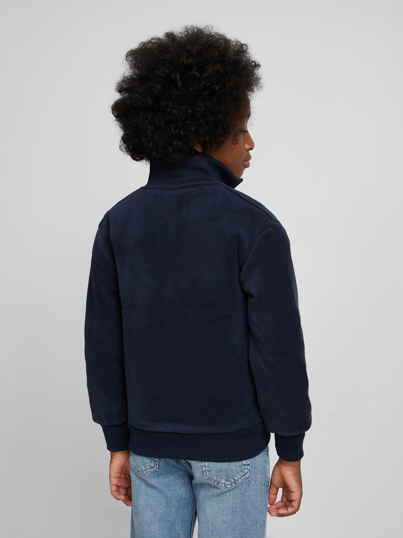 Forro polar kids smile azul marino