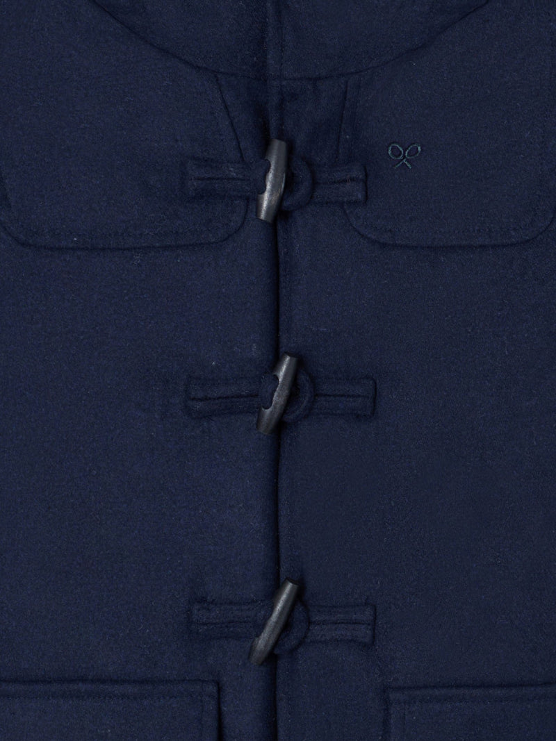 Abrigo kids clasico azul marino