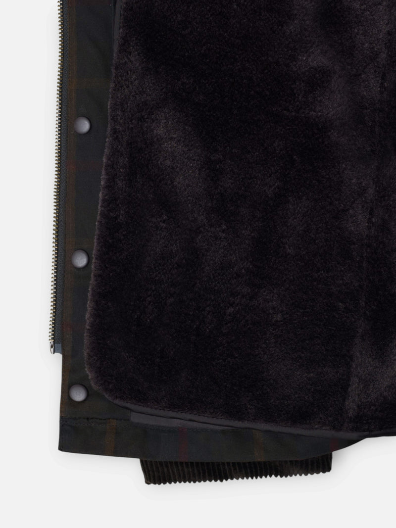 Abrigo kids encerado cuadros