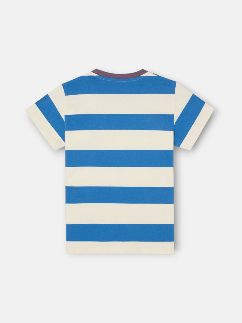 Camiseta kids raya ancha smile indigo