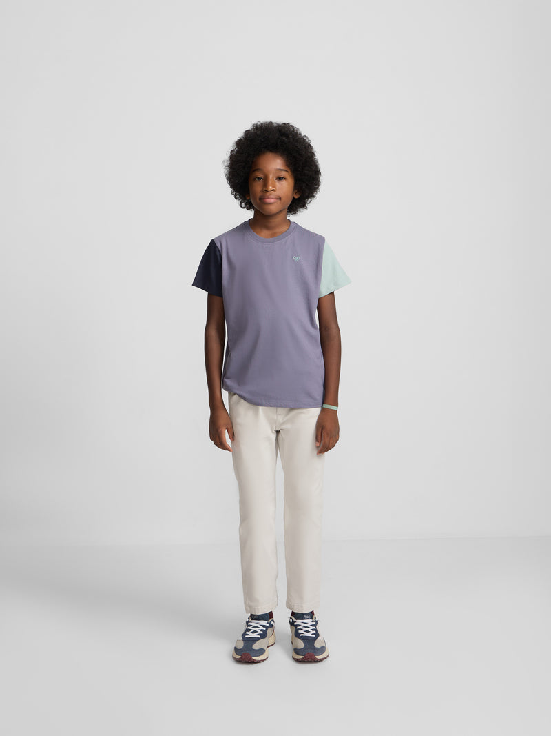Camiseta kids multicolor rizo azul indigo