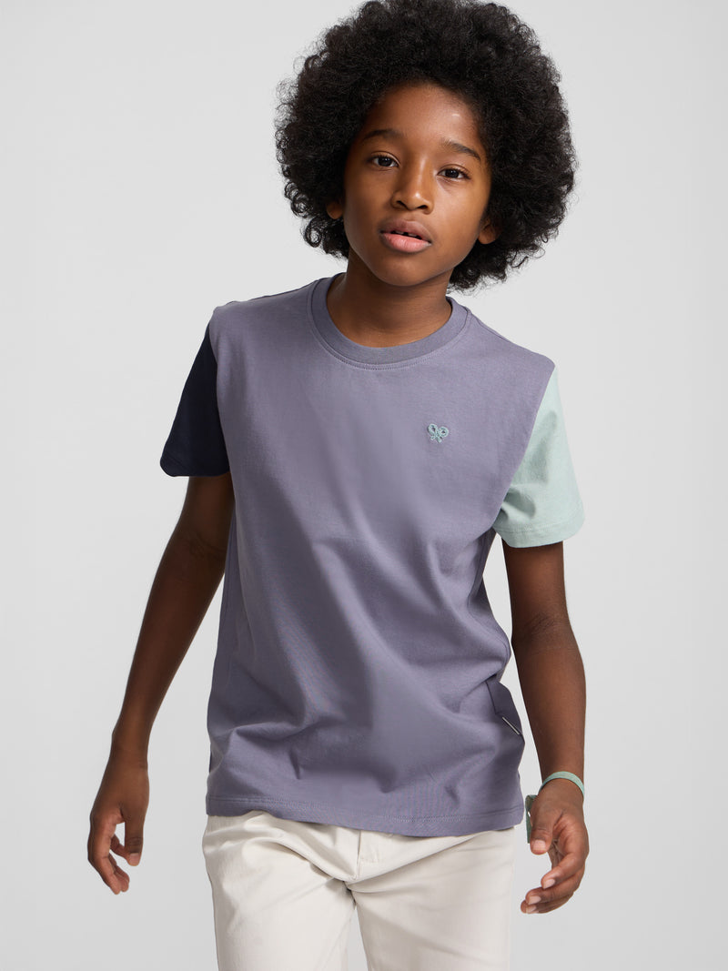Camiseta kids multicolor rizo azul indigo