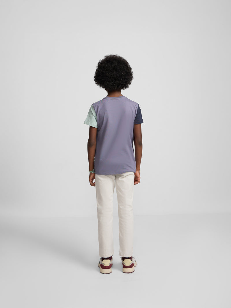 Camiseta kids multicolor rizo azul indigo