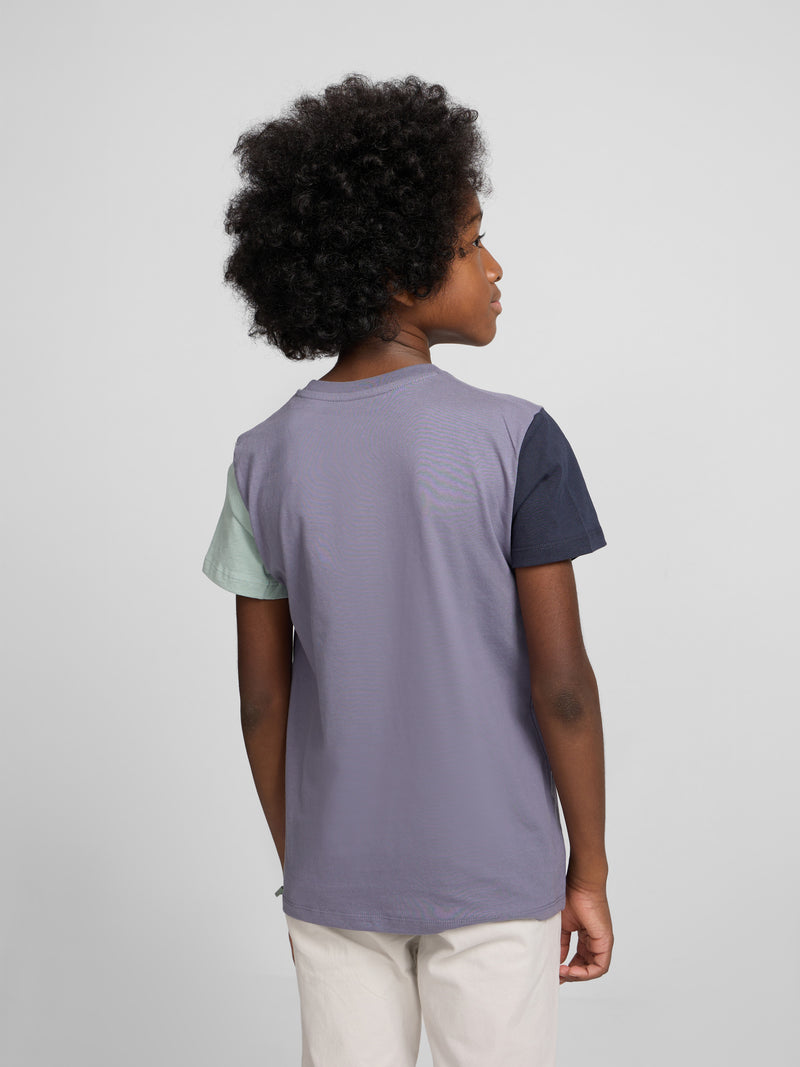 Camiseta kids multicolor rizo azul indigo