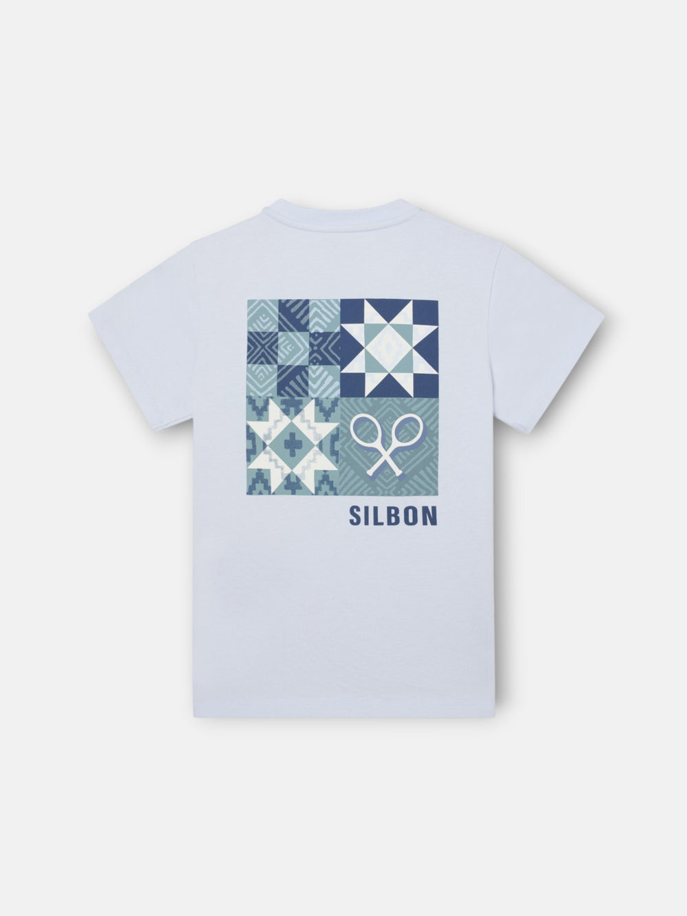 Blue ethnic kids t-shirt