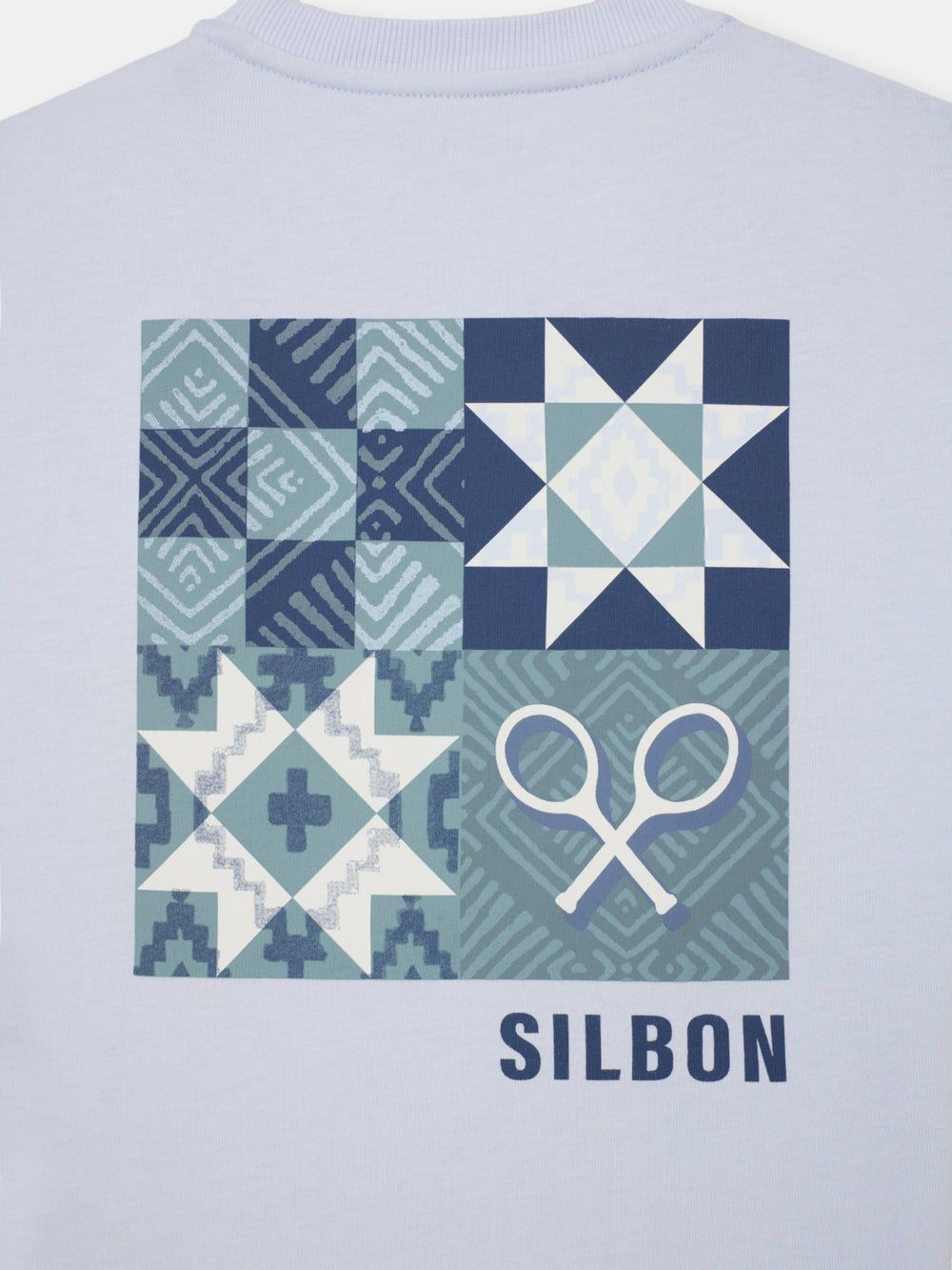 Blue ethnic kids t-shirt