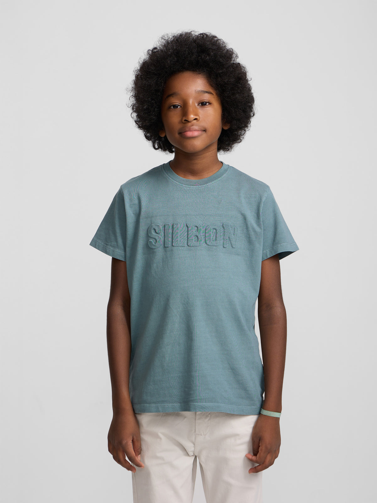 Camisola kids garment dye verde