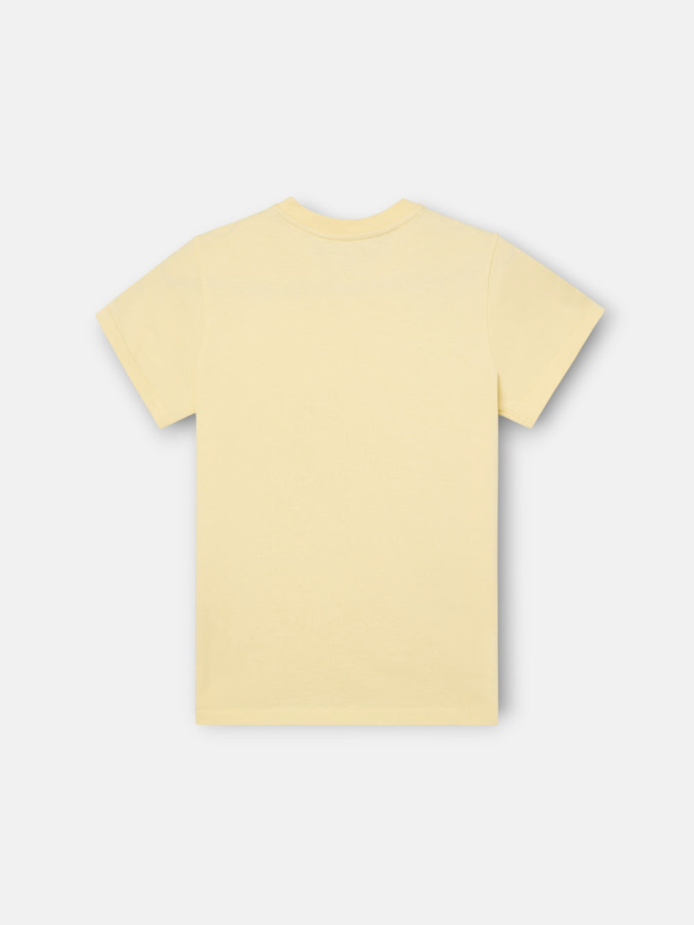 Kids T-shirt with yellow label pocket